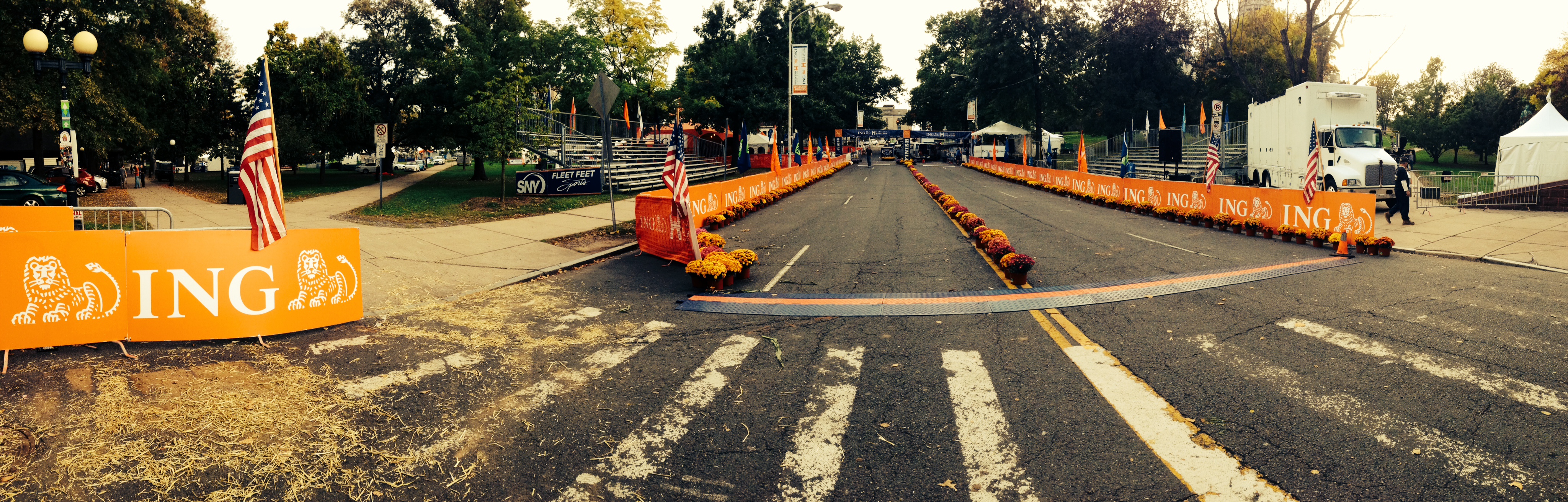 Hartford Marathon Finish Line